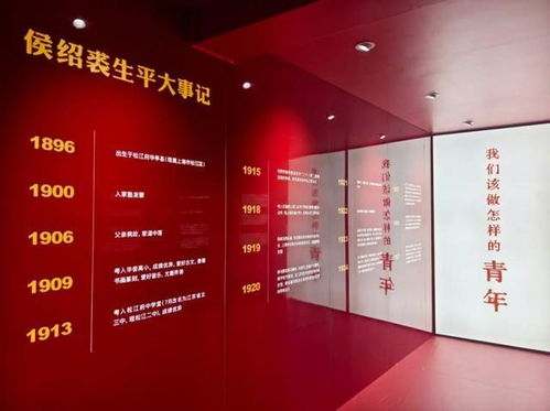 红色基因的传承与缅怀 侯绍裘烈士生平事迹展在车墩影视基地开幕
